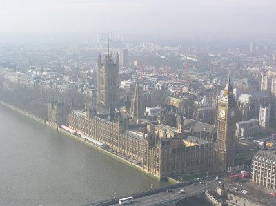 Le Parlement  vue d'Oeil