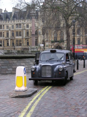 Un taxi londonien