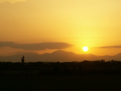 Le soleil se lve - The sun is rising