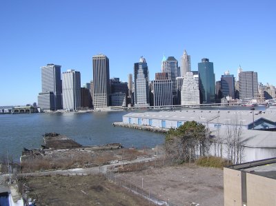 Manhattan view from The Promenade