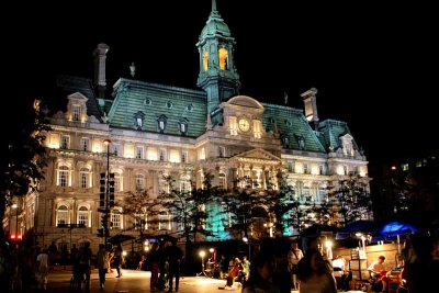 IMG_1414-Hotel de ville de Montreal - nuit