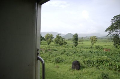 View from the train