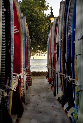Beach Board Storage