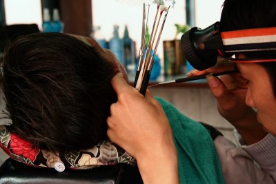 Hairdresser, Dallat, Vietnam
