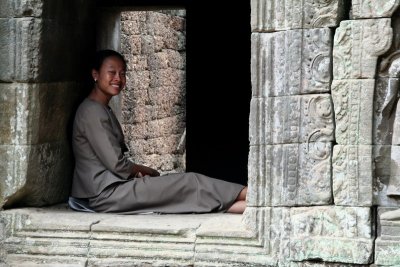 Guide, Angkor Wat, Cambodia