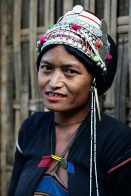 Woman Akkha, Muang Sing, Lao