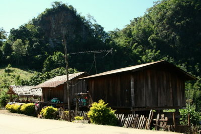 Hill tribes village - around Mae Hong Song - Thailand