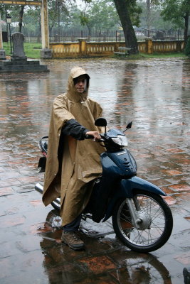 Lots of rain at Hu - Vietnam