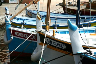 Les pointus, bateaux typiques de cette rgion - Sanary