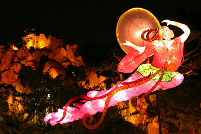 Chinese lantern - Jardin botanique - Montreal