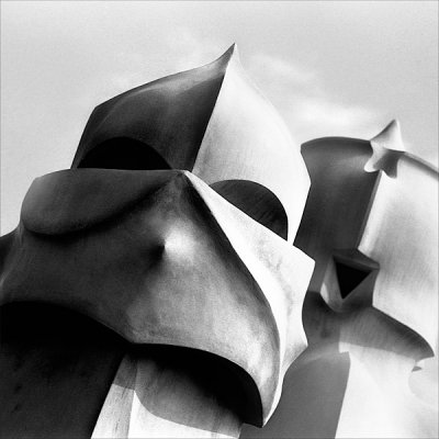Gaudi Chimneys.
