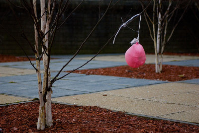 Deflated.