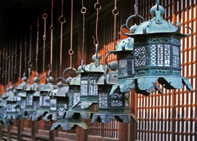 Row of lanterns