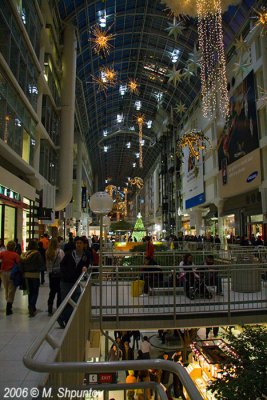 Inside Eatons Centre, Toronto.