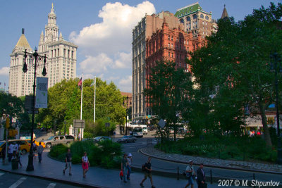 New York, City Hall Park