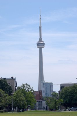 CN Tower - world's tallest free-standing structure.