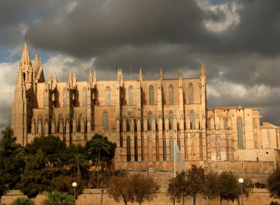 Palma Cathedral in Mallorca