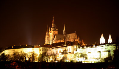 Prague Night Castle