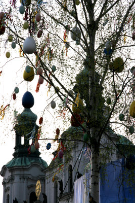 Prague Easter Tree
