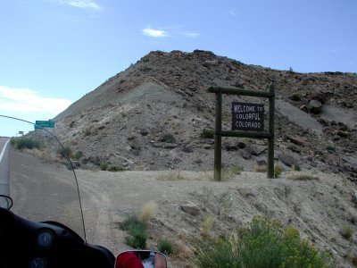 Entering Colorado