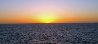 Sunset at Sea