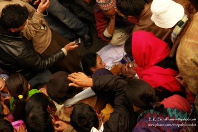 Grieving the Dead, Pashupatinath, Bagmati River, Nepal