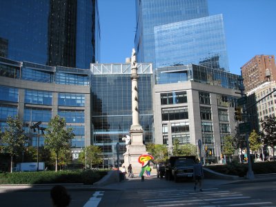 Columbus Circle Fountain