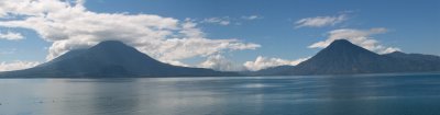 Panorama of Lake Atitlan