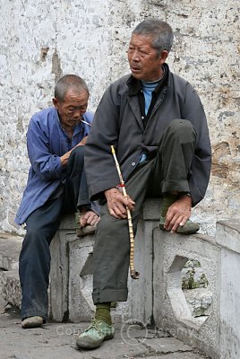 Two Men By The Stone Bridge (Oct 06)