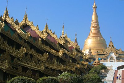 Eastern Stairway To Shwedagon Pagoda (Dec 06)