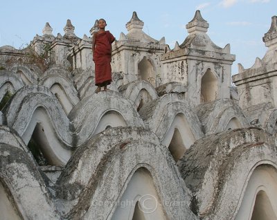 Hsinbyume Pagoda On Mingun Island (Dec 06)