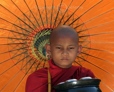 Monk With Umbrella (Dec 06)