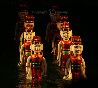 Water Puppets Show, Hanoi (Mar 07)