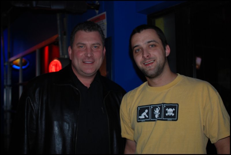 Nashville Predators Assistant Coach Peter Horachek and myself