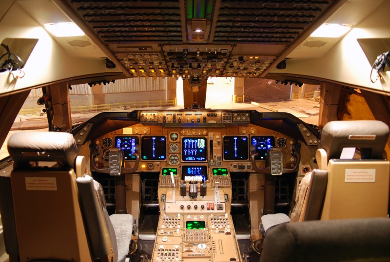 **Untitled** Boeing 747-400 Flightdeck