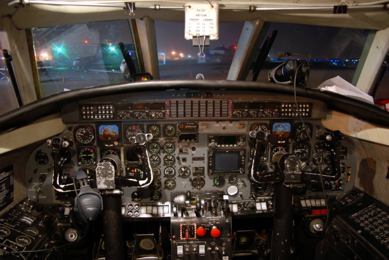 Pak West Airlines Fairchild SA-227AC Metro III (N63NE) **Cockpit**