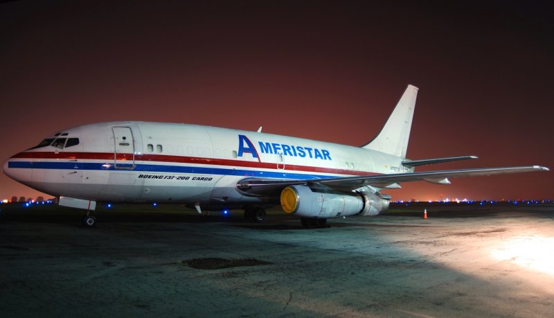 Ameristar Jet Charters Boeing 737-200 (N767TW) **Panoramic**