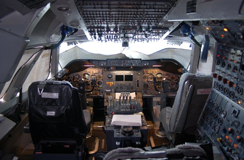 Evergreen International Airlines Boeing 747-212B(SF) (N486EV)  **Cockpit**