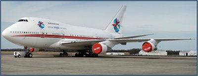 Star Triple Seven (Ernest Angley Ministries) Boeing 747SP-31 (P4-FSH) **HUGE Up-Close Panoramic**