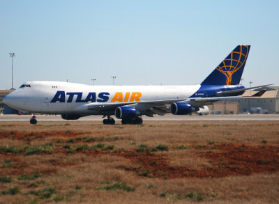 Atlas Air Boeing 747-47UF(SCD) (N499MC) **Huntsville International Airport (KHSV)**