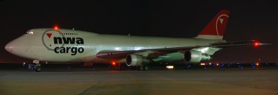 Northwest Airlines Cargo Boeing 747-251(SF) (N631NW) **Panoramic**