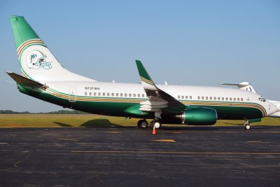 Miami Dolphins Boeing 737-75T BBJ (N737WH)