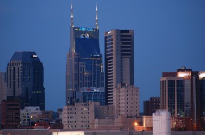 Nashville, Tennessee at Dusk