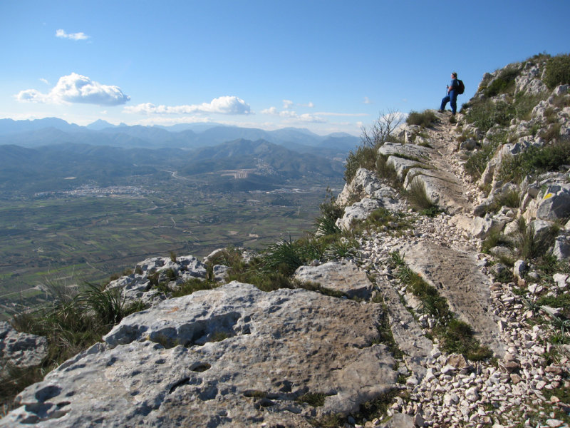 View south from the Montgo