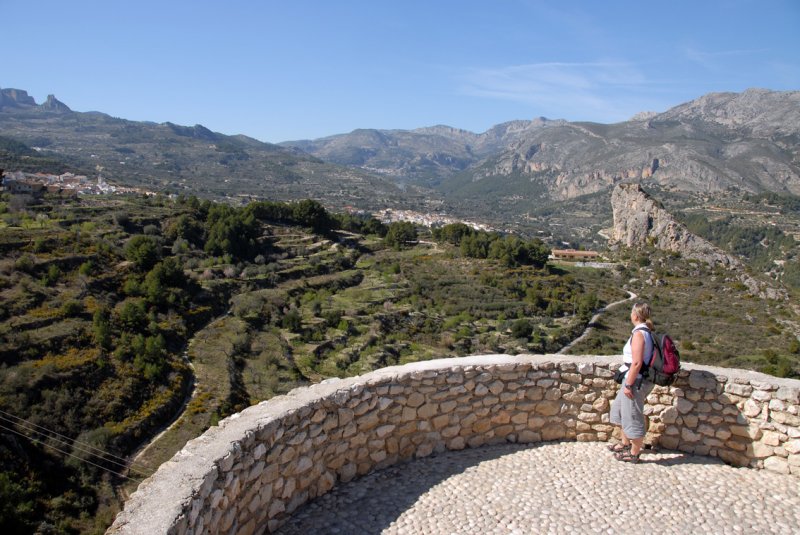 Inland from Guadalest