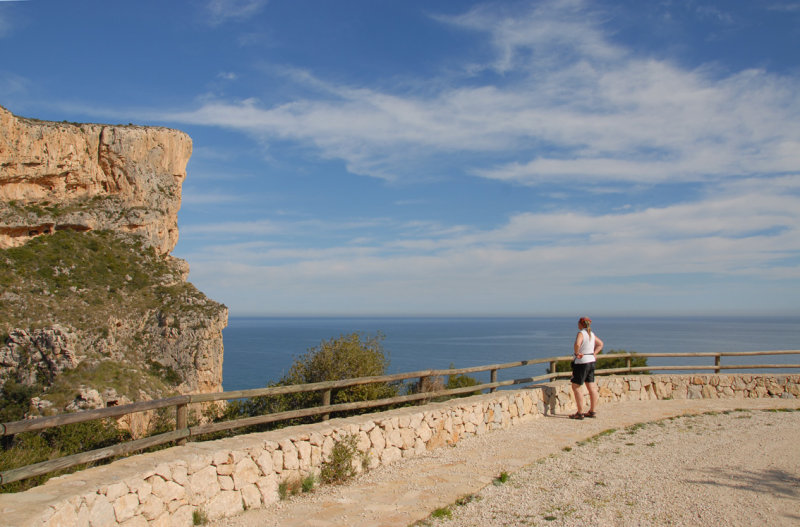 SD above Cala Moraig