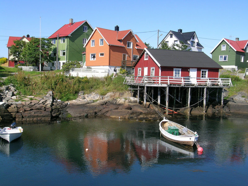 A quiet corner of Henningsvaer
