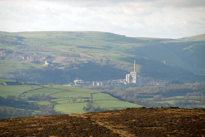 Cement Works from Stanage
