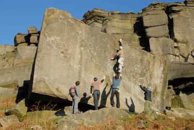 Stanage Bouldering