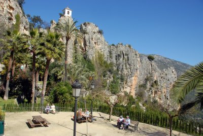 Quiet spot for a picnic, Guadalest